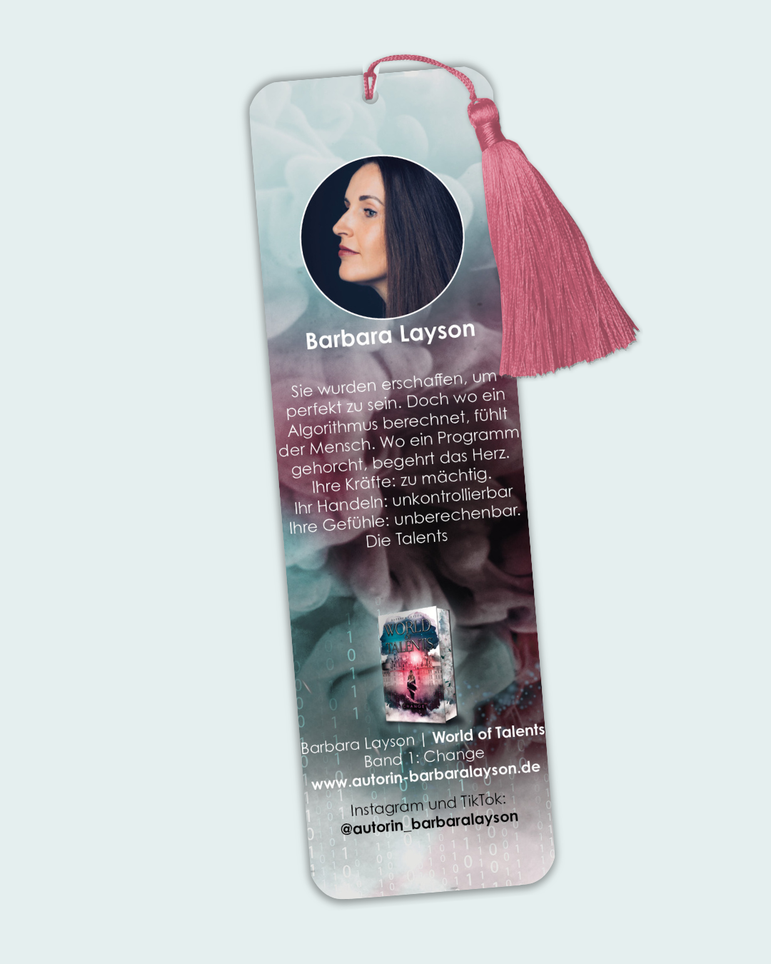 Lesezeichen und Charakterkarte VORBESTELLUNG