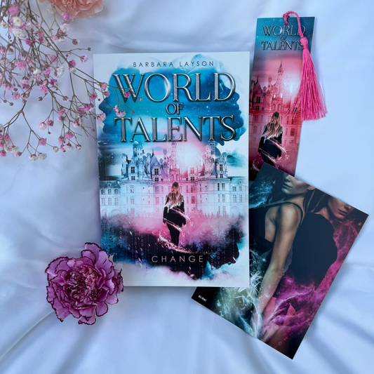 2. World of Talents: Change inklusive Charakterkarte und Lesezeichen mit Farbschnitt
