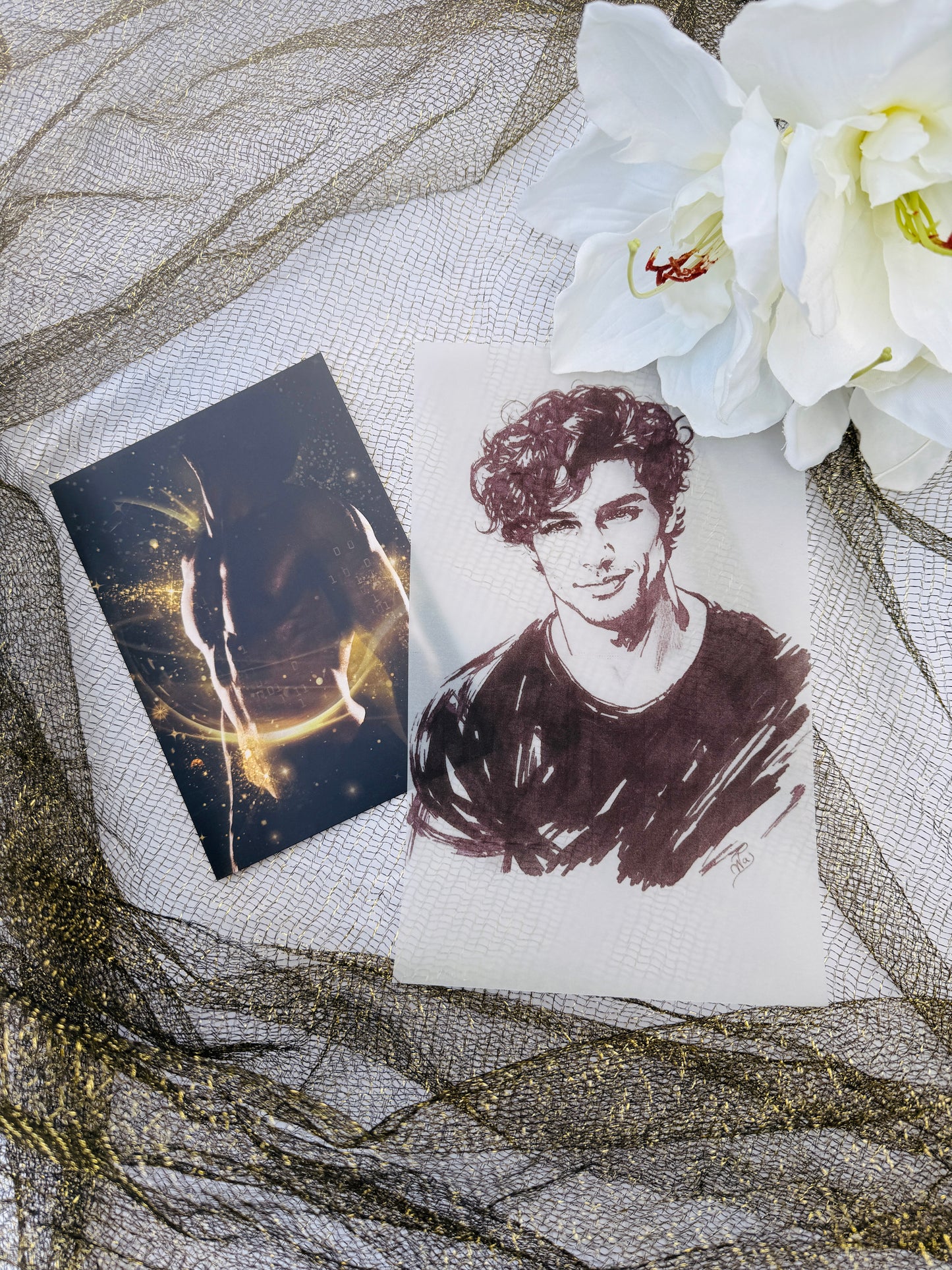 Page Overlay Bundle - handgezeichnete Charakter-Illustrationen: Enyeto, Cas & Jordan