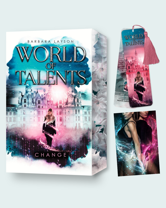2. World of Talents: Change inklusive Charakterkarte und Lesezeichen mit Farbschnitt