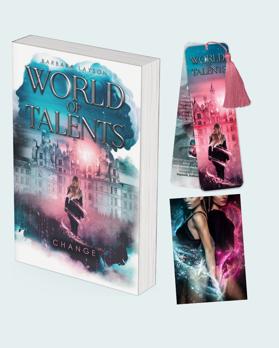 3. World of Talents: Change inklusive Charakterkarte und Lesezeichen OHNE Farbschnitt